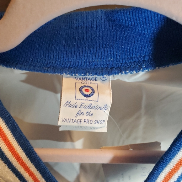 Vantage Golf PGA Golf tours vintage windbreaker white - Picture 3 of 4